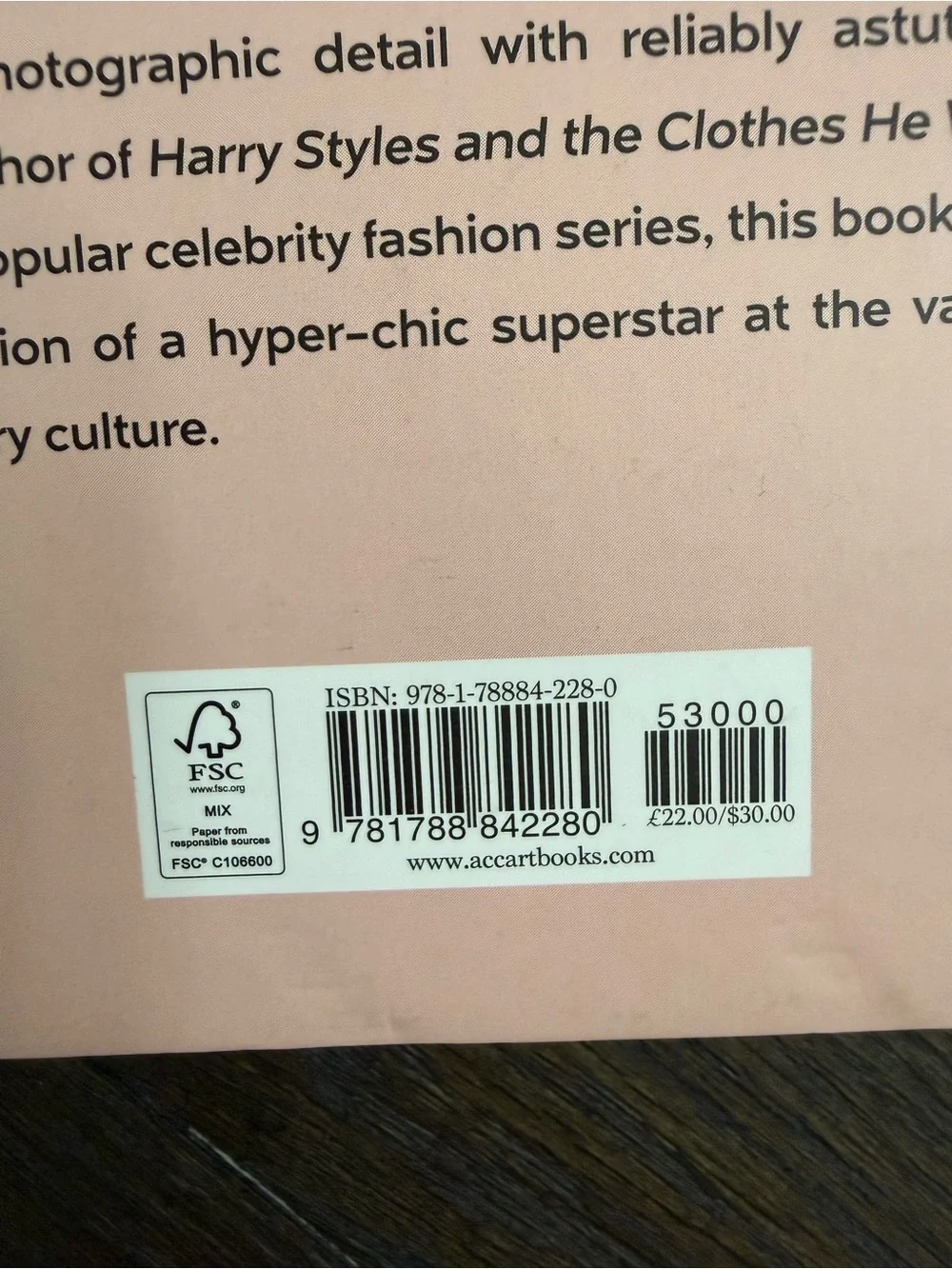 Taylor Swift Hardcover Fashion Book